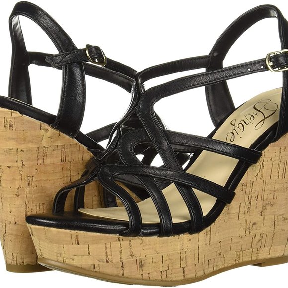 fergie villa wedge sandal
